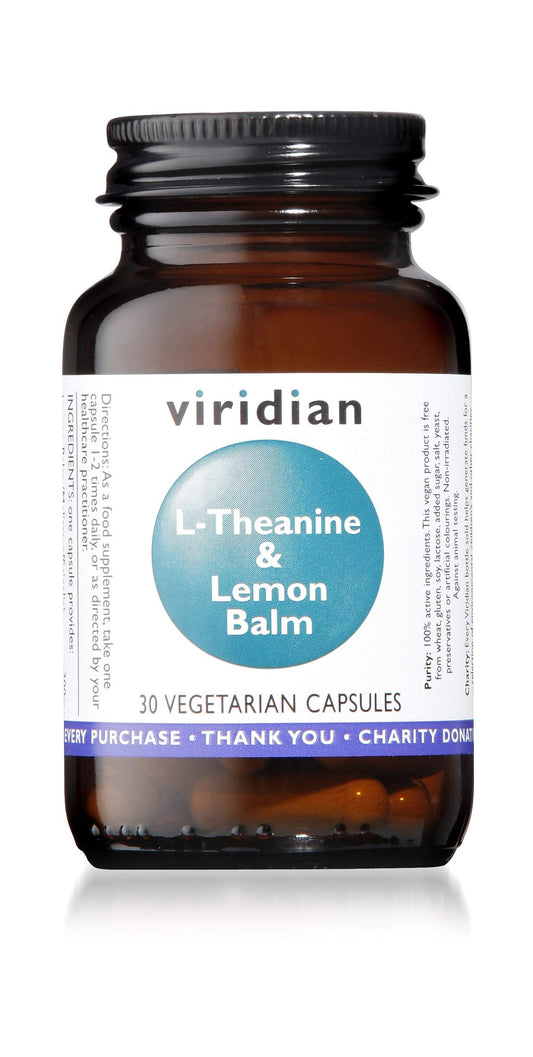 Viridian L-Teanina 200 Mg Y Melisa 30 Vcaps-1