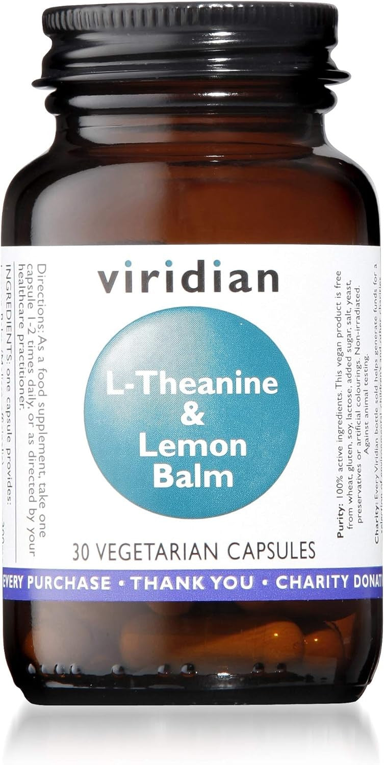 Viridian L-Teanina 200 Mg Y Melisa 30 Vcaps-2