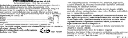 Viridian Sports Electrolyte Fix 100 ml-2