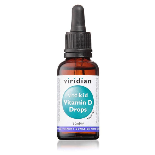 Viridian Viridikid Vitamin D3 Vegana 400 Iu Gotas 30 ml-1