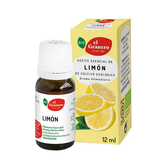 El Granero Integral Aceite Esencial de Limon Bio 12 ml-1