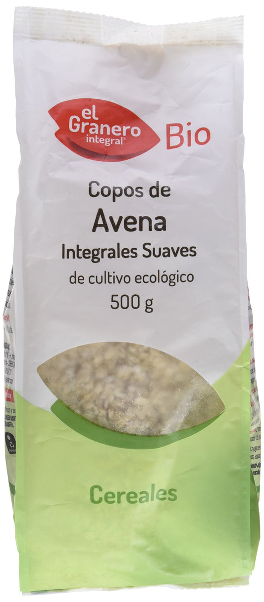 El Granero Integral Copos Avena Suaves Integral Bio 500 Gr-1