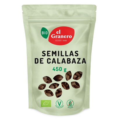 El Granero Integral Semillas Calabaza Bio 450 g-1