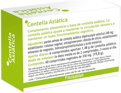 Eladiet Centella Asiatica Fitotablet 60 Comprimidos-2