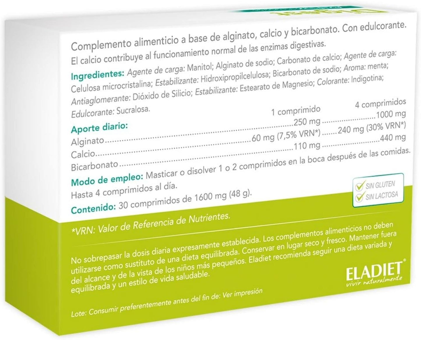 Eladiet Digest Aciflux Protect 30 Comprimidos-2