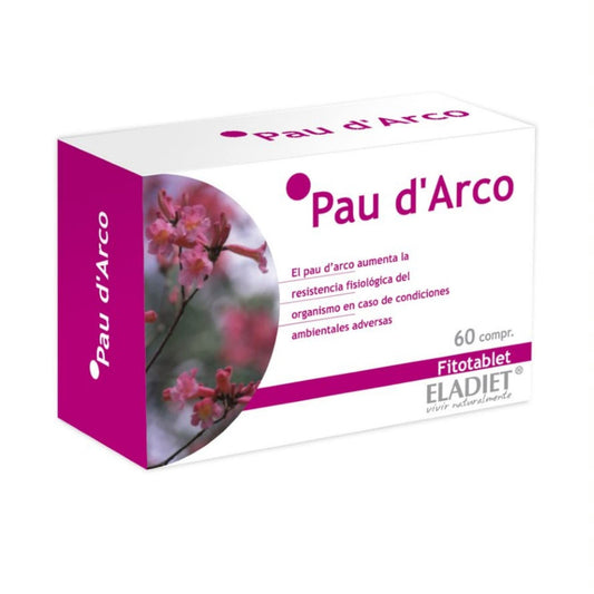 Eladiet Pau de Arco Fitotablet 60 Comprimidos-1