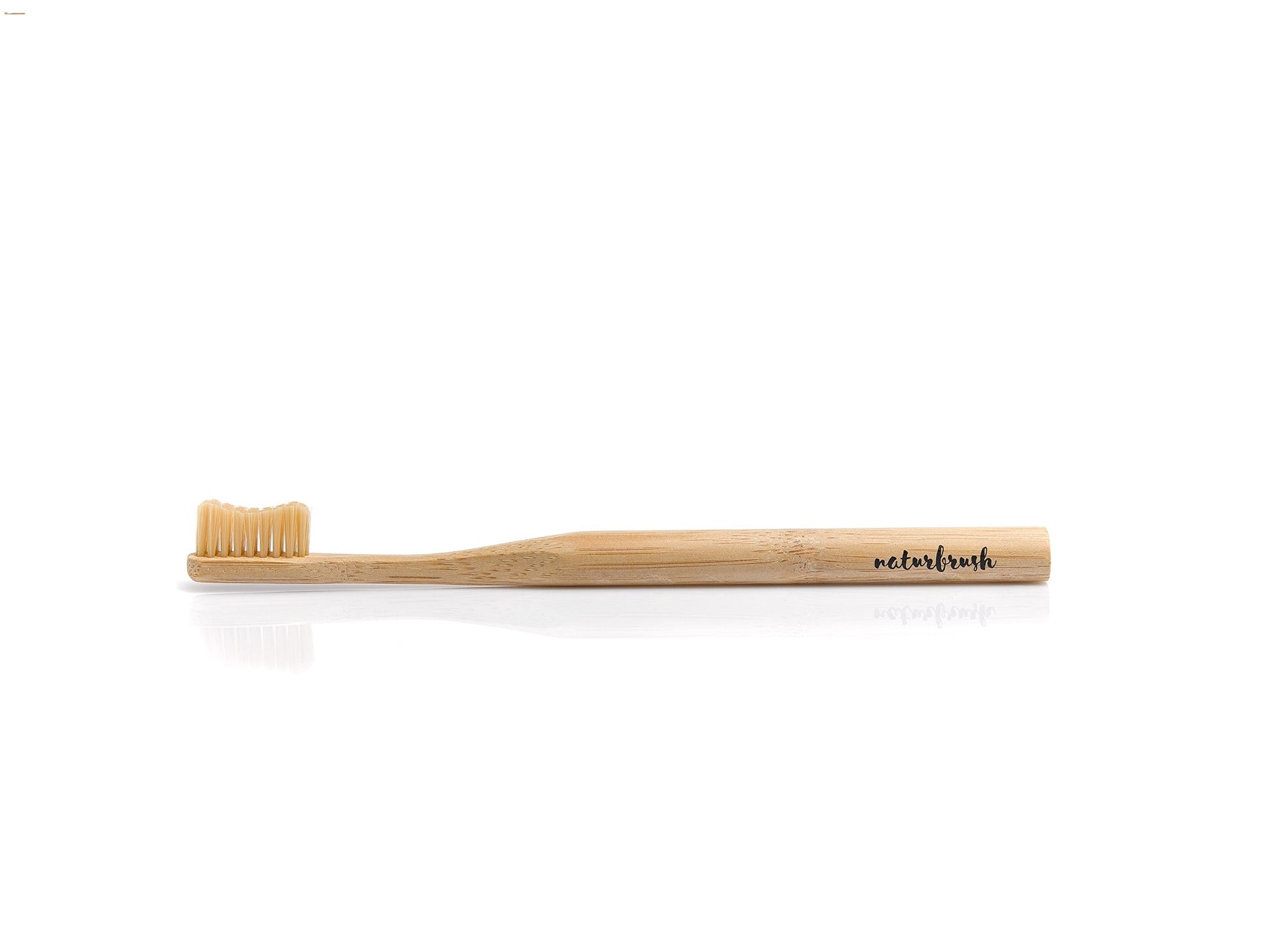 Naturbrush Cepillo de Dientes de Bambu Adulto Natural-1