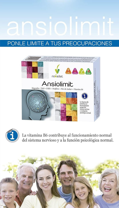 Novadiet Ansiolimit 60 Cápsulas-2