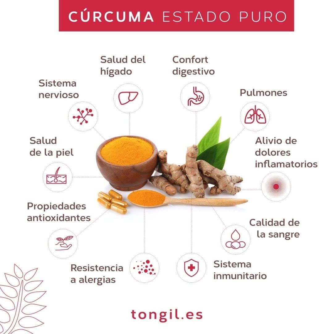 Tongil Estado Puro Curcuma 80 Cápsulas-3