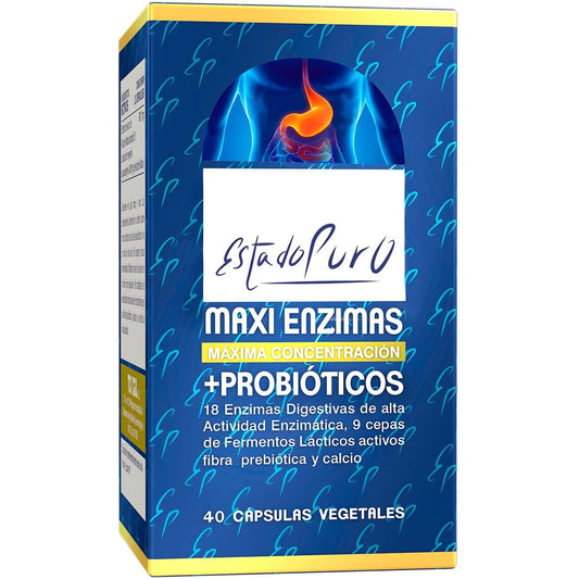 Tongil Estado Puro Maxi Enzimas Con Probioticos 40 Vcaps-1