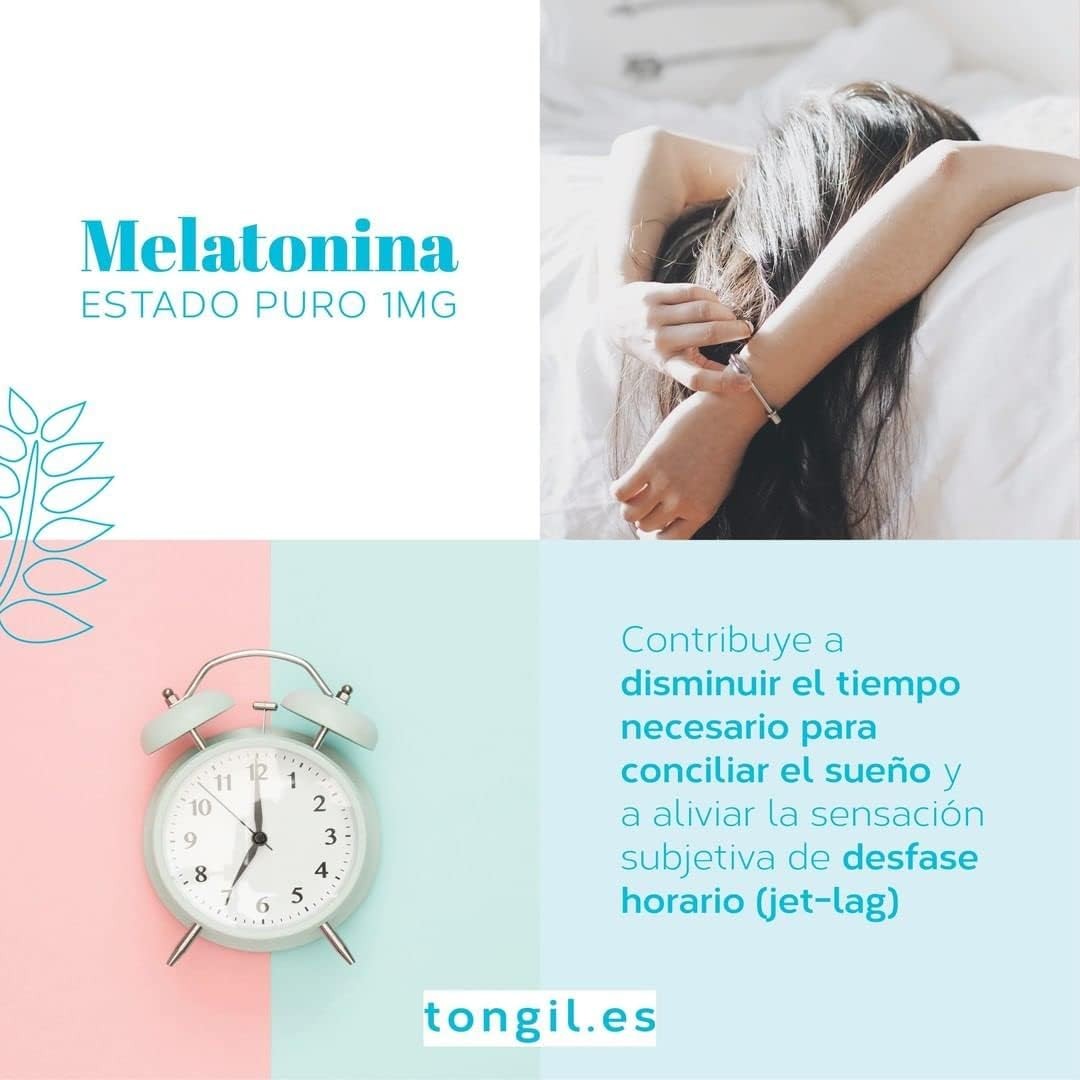 Tongil Estado Puro Melatonina 1 Mg 180 Comprimidos-3
