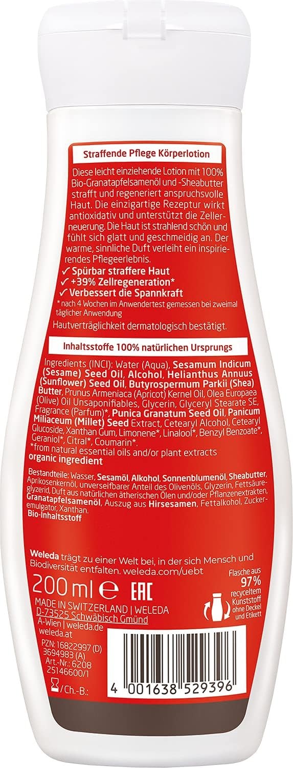 Weleda Cosmética Leche Corporal Regeneradora de Granada 200 ml-2