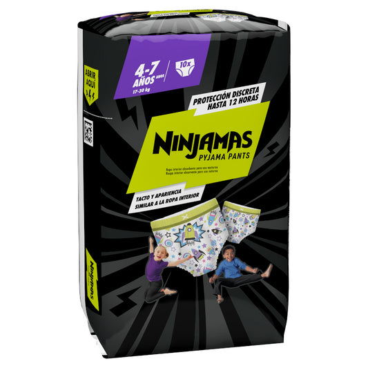 Dodot Ninjamas Carry Pack Cohete Talla 7 - 10 uds.-1