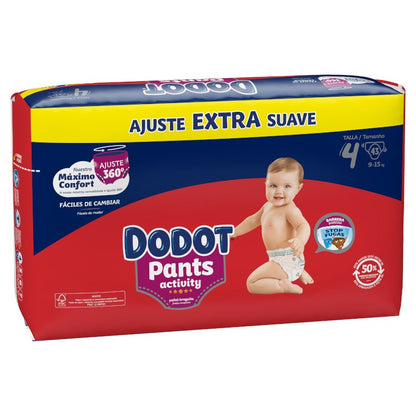 Dodot Pants Activity Extra Jumbo Pack Talla 4 - 43 uds.-2