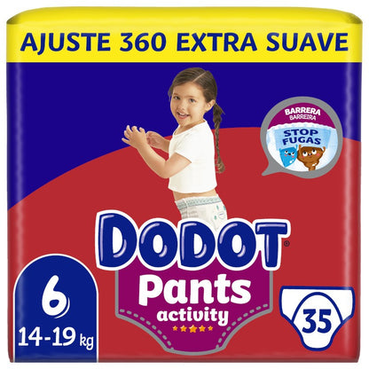 Dodot Pants Activity Extra Jumbo Pack Talla 6 - 35 uds.-1