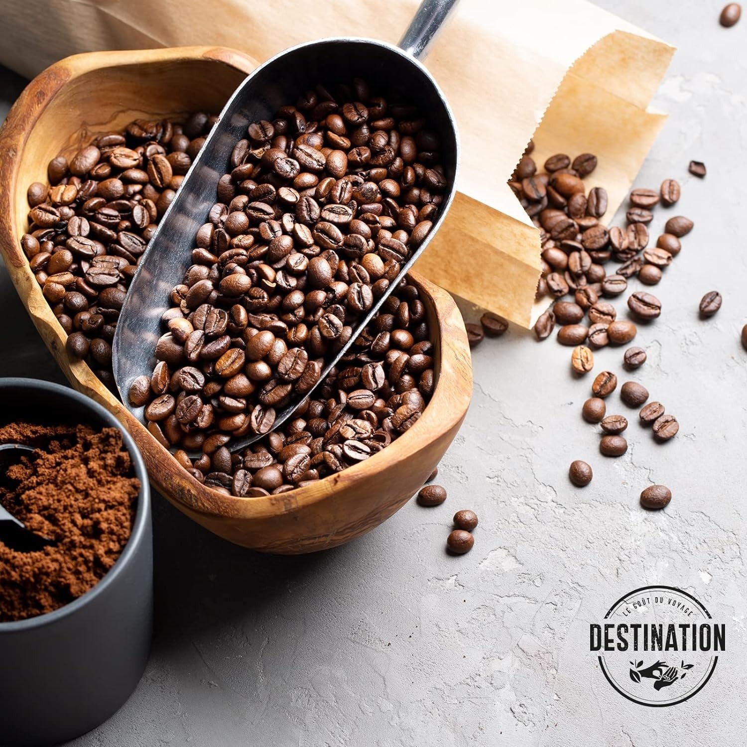 Destination Café en Grano Selección Pur Arábica Bio 1 Kg-2