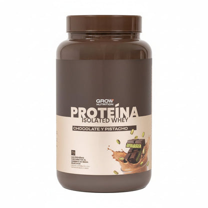 Grow Nutrition Proteína Whey Chocolate Pistácio – 1 kg