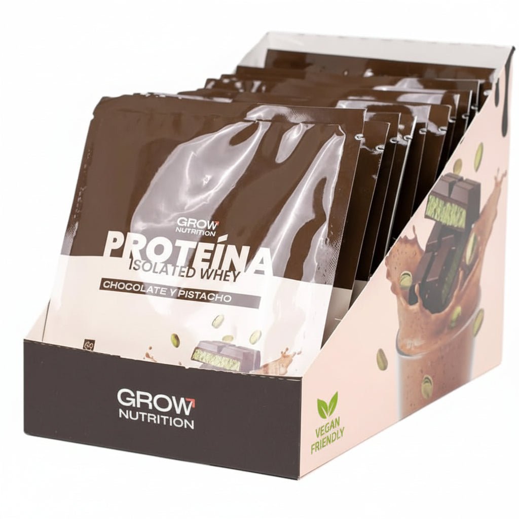 Grow Nutrition Proteína Whey Monodose Chocolate Pistácio – 35g