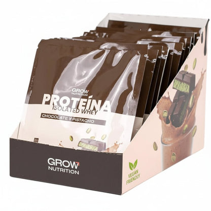 Grow Nutrition Proteína Whey Monodose Chocolate Pistácio – 35g