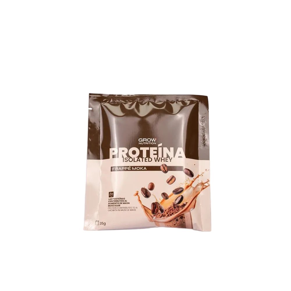 Grow Nutrition Whey Protein Single-Dose Mocha Frappé – 35g