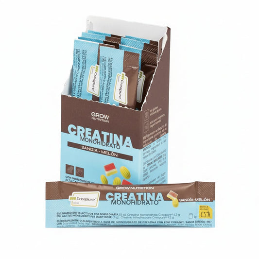 Grow Nutrition Creatine Monohydrate Creapure Watermelon Melon Pack 5 g
