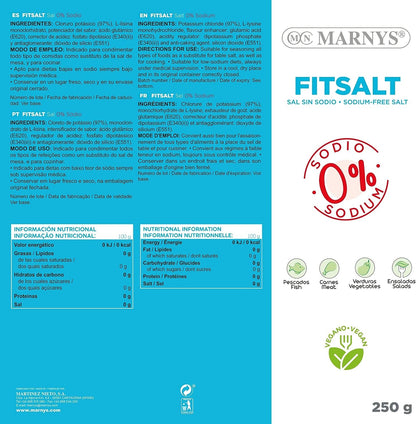 Marnys Fitsalt 0% Sodio 250 g-4