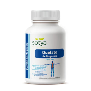 Sotya Quelato Magnesio 600mg 100 Comprimidos-1