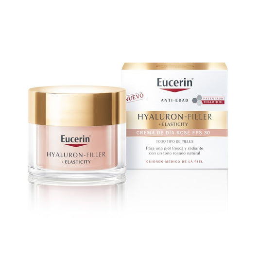 EUCERIN Hyaluron Filler + Elasticity Crema de Día Rosé FPS30 50 ml-1