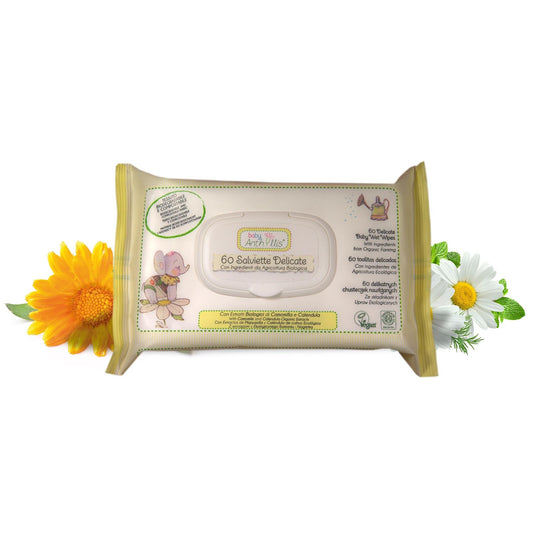 Anthyllis Baby Toallitas Baby Delicadas De Manzanilla Y Calendula-1