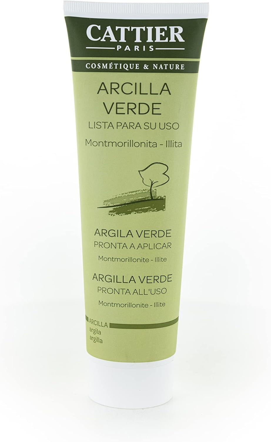 Cattier Arcilla Verde Tubo 400 Gr-2