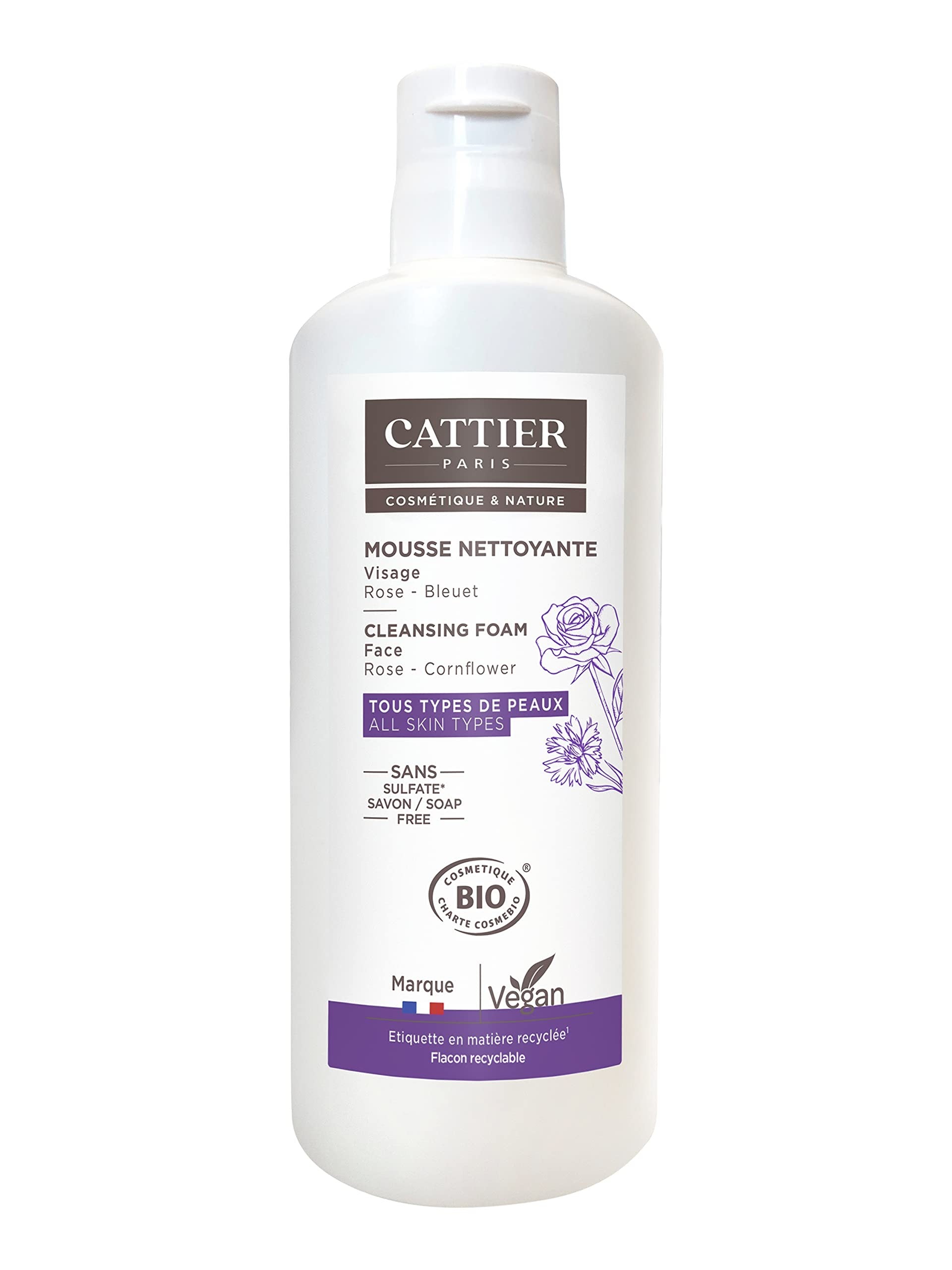 Cattier Espuma Limpiador Facial 150 Ml-1