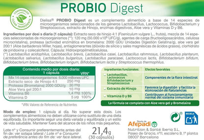 Dietisa Probiodigest 30 Caps-2