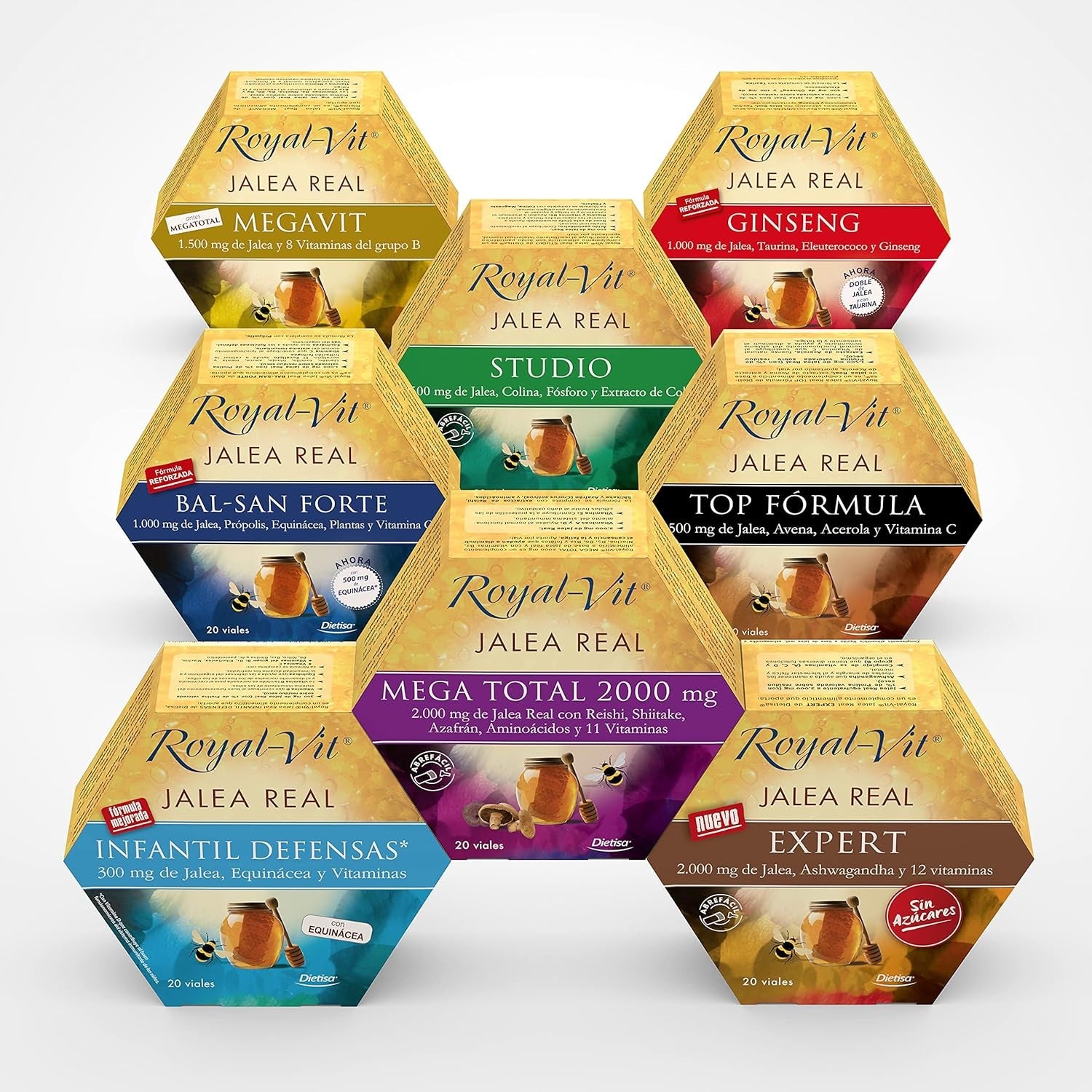 Dietisa Royal Vit Mega Total 2000 Mg 20 Viales-6