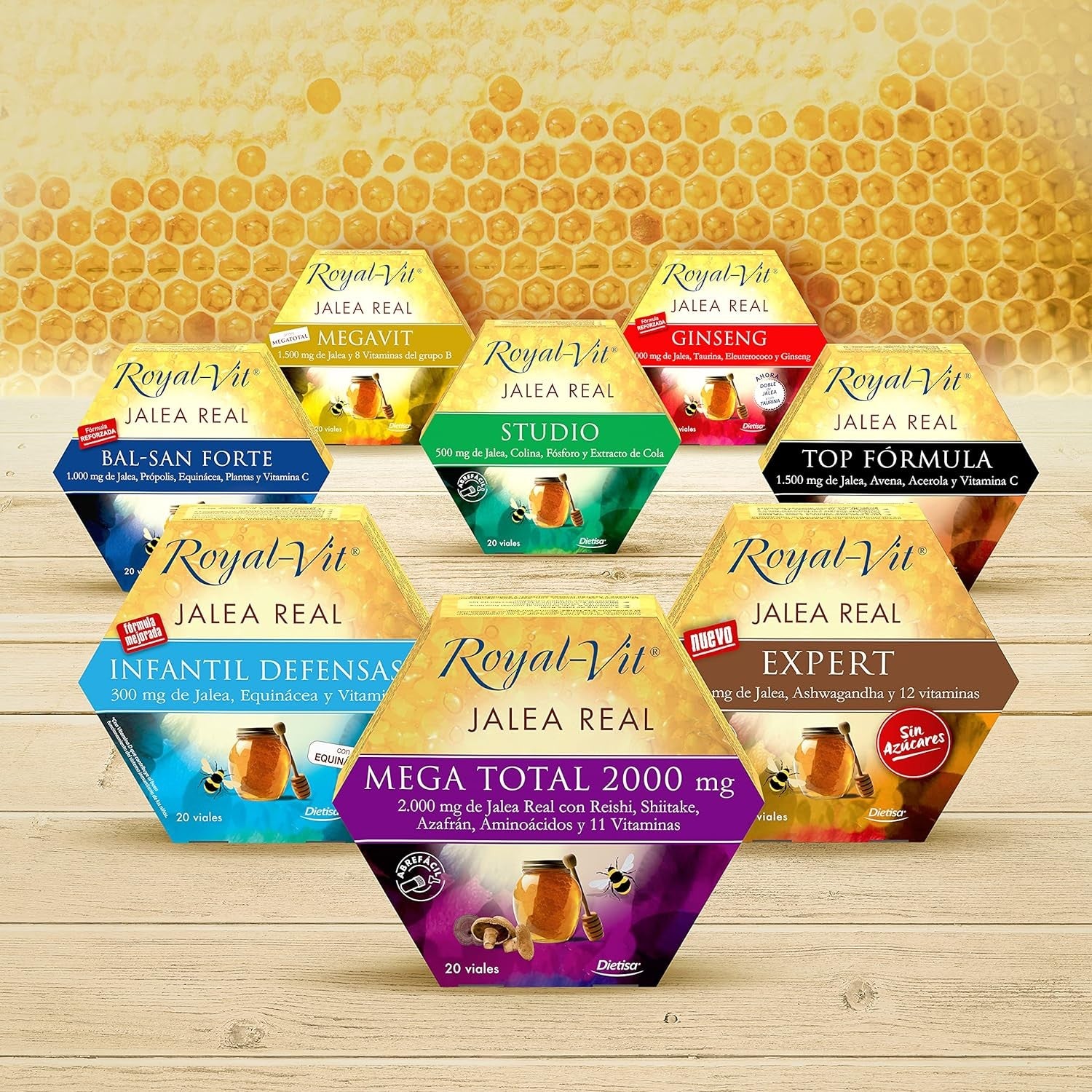 Dietisa Royal Vit Mega Total 2000 Mg 20 Viales-7