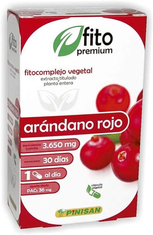 Pinisan Fitopremium Arandano Rojo 30 Caps-2