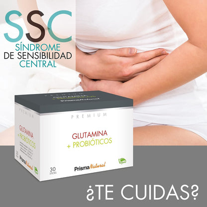 Prisma Premiun Glutamina + Probioticos 30 Stick-2