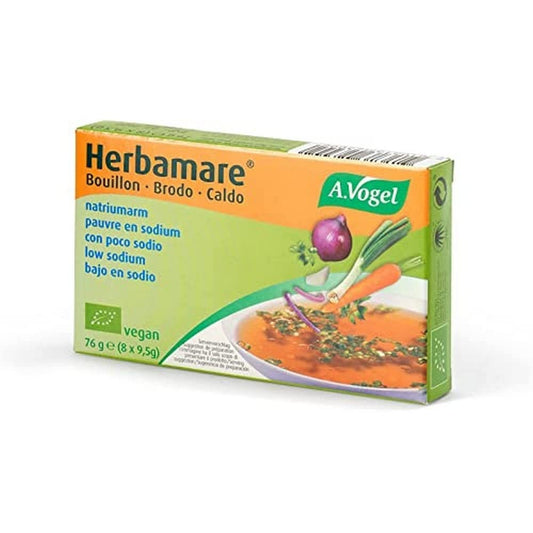 A.Vogel Herbamare Cubitos de Caldo Bajo en Sal 8 unidades-1