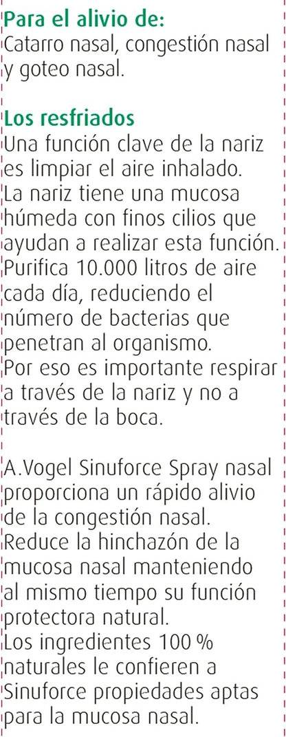 A.Vogel - Bioforce Sinuforce Spray Nasal 20 Ml-4