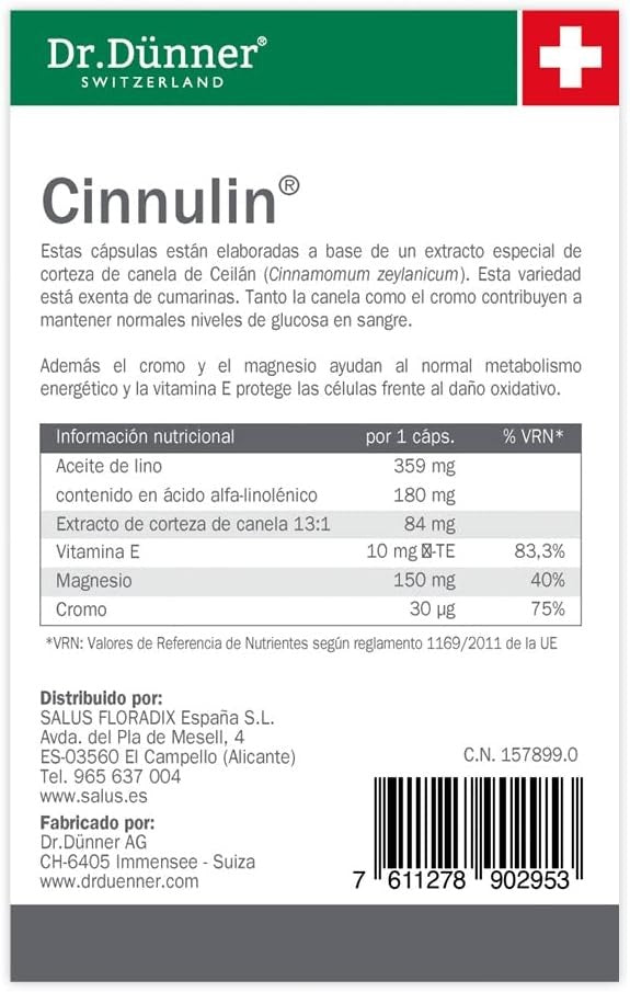 Dr.Dunner Cinnulin 40 Caps-6