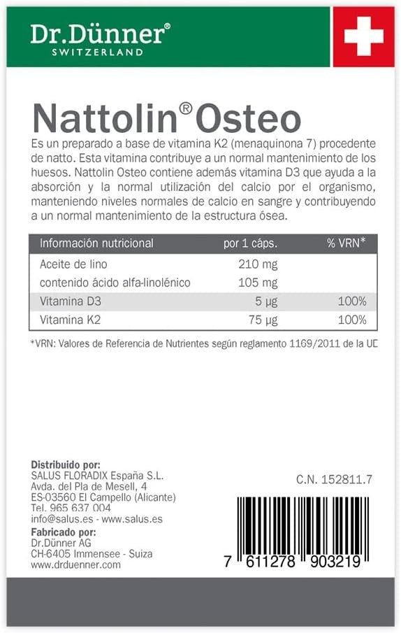 Dr.Dunner Nattolin Osteo 30 Vcaps-6