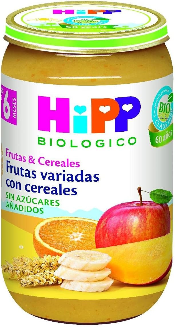 Hipp Tarrito De Frutas Variadas Con Cereales Bio 190 G-2