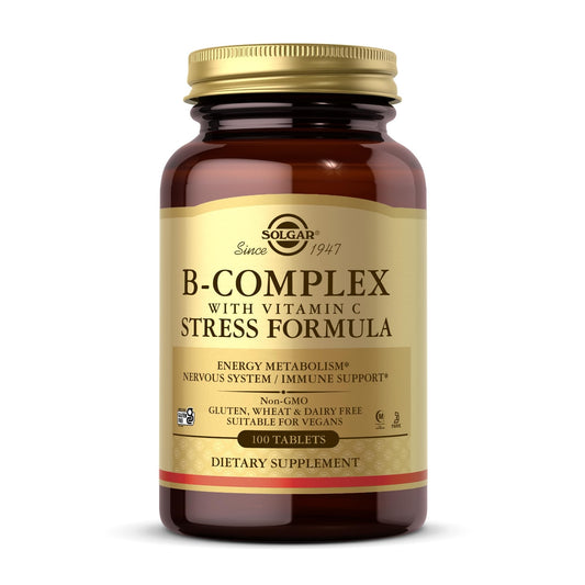 Solgar B-Complex Con Vit. C 100 Comp (B12)-1