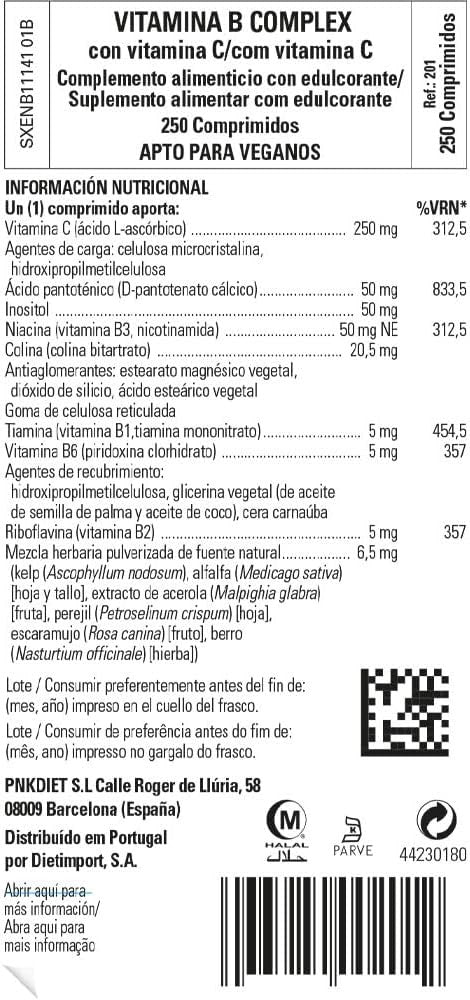 Solgar B-Complex Con Vit. C 250 Comp (B12)-5
