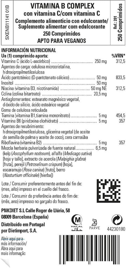 Solgar B-Complex Con Vit. C 250 Comp (B12)-5