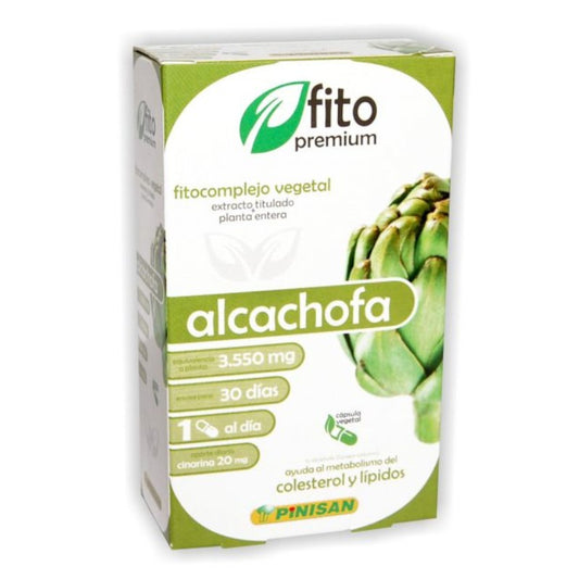 Pinisan Fitopremium Alcachofa 30 Cápsulas-1