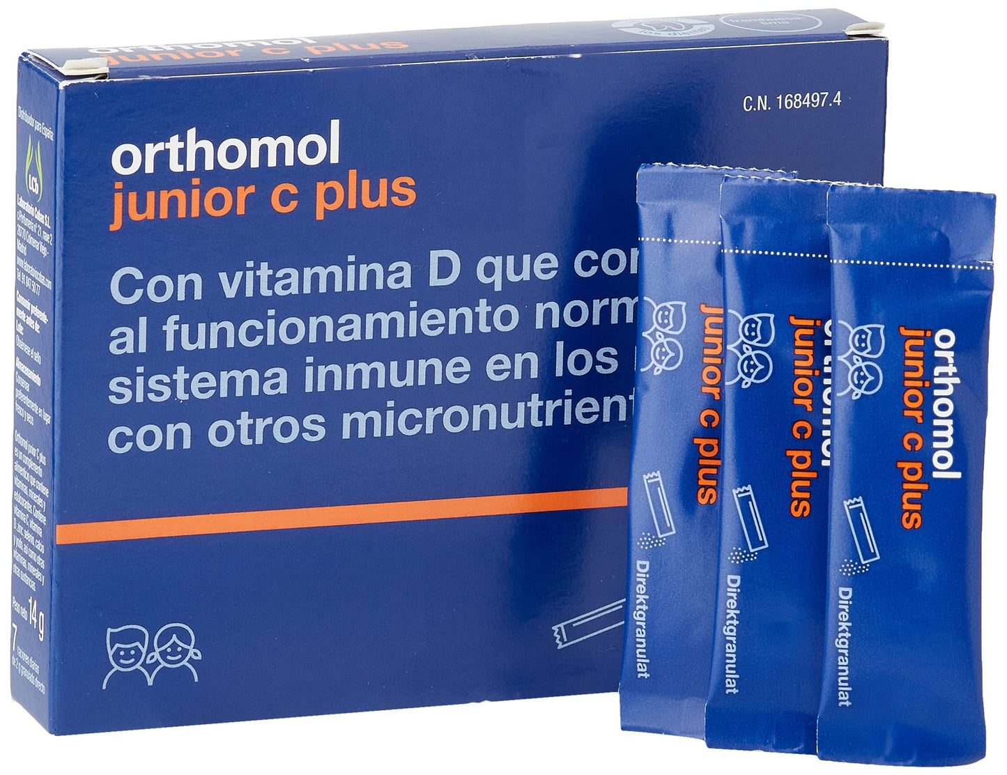 Orthomol Orthomol Junior C Plus 7 Sobres-1