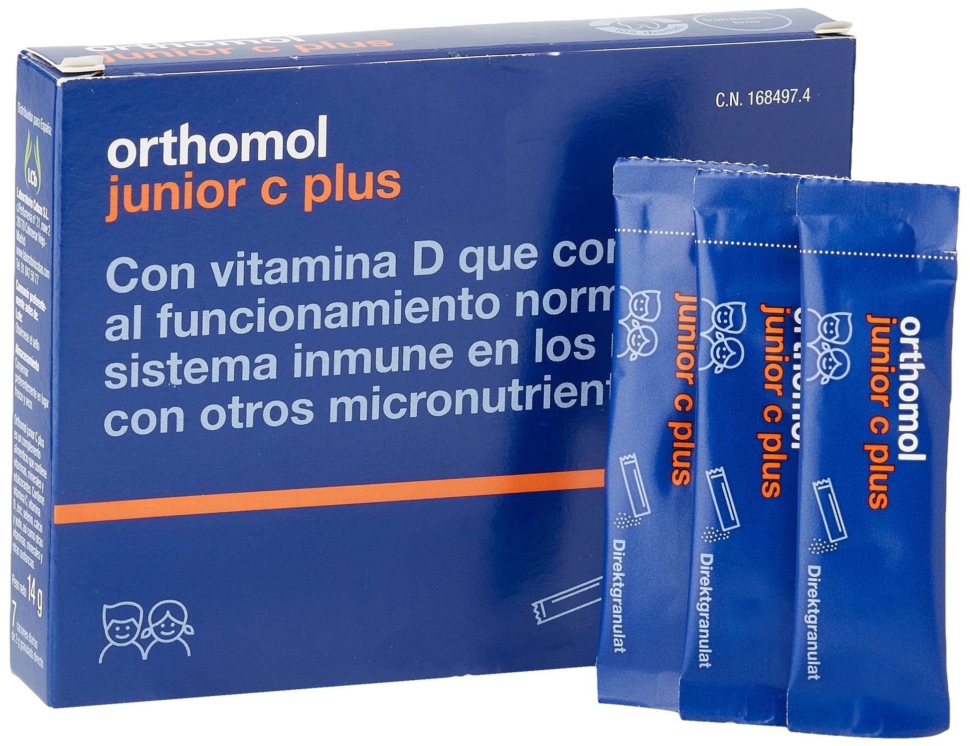 Orthomol Orthomol Junior C Plus 7 Sobres-1