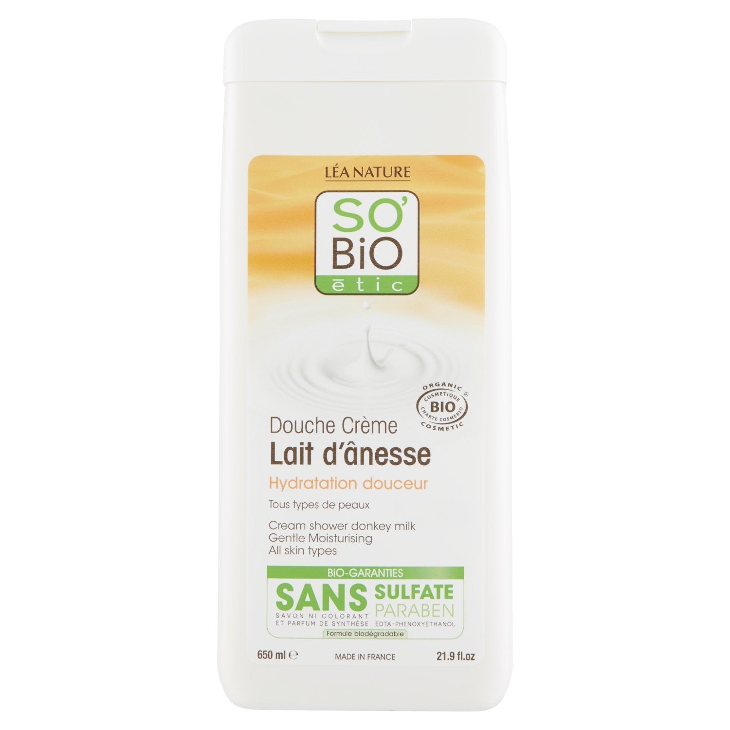 Sobio Gel De Ducha Hidratación Suave Leche De Burra Sobi-1