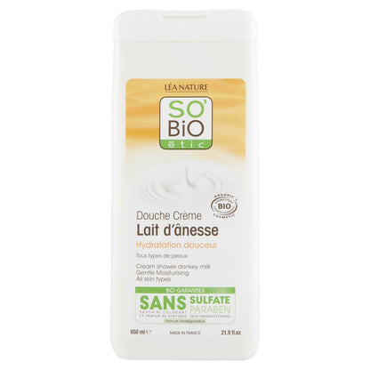 Sobio Gel De Ducha Hidratación Suave Leche De Burra Sobi-1