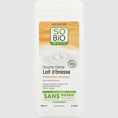 Sobio Gel De Ducha Hidratación Suave Leche De Burra Sobi-2
